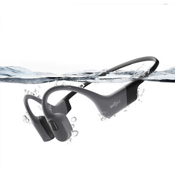 SHOKZ OpenSwim Pro Bone-Conduction Open-Ear Sport Headphones (Gray) — thumbnail 4