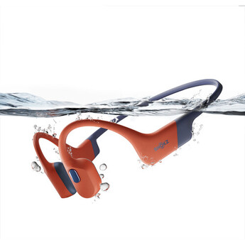 SHOKZ OpenSwim Pro Bone-Conduction Open-Ear Sport Headphones (Red) — thumbnail 4