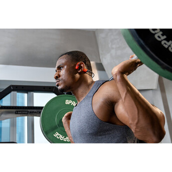 SHOKZ OpenSwim Pro Bone-Conduction Open-Ear Sport Headphones (Red) — thumbnail 8