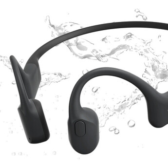 SHOKZ OpenRun Wireless Open-Ear Headphones (Black) — thumbnail 4