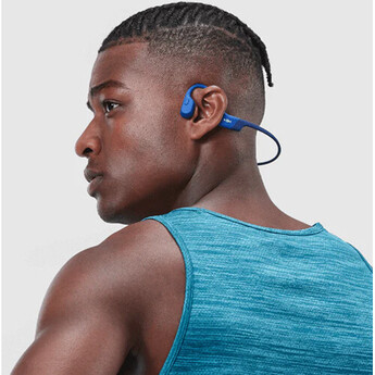 SHOKZ OpenRun Wireless Open-Ear Headphones (Blue) — thumbnail 9