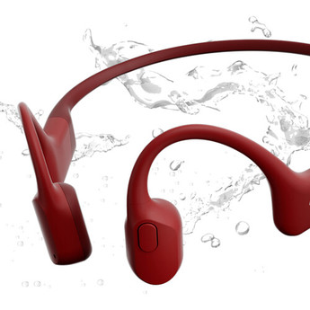 SHOKZ OpenRun Wireless Open-Ear Headphones (Red) — thumbnail 7