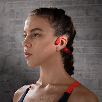 SHOKZ OpenRun Wireless Open-Ear Headphones (Red) — thumbnail 9
