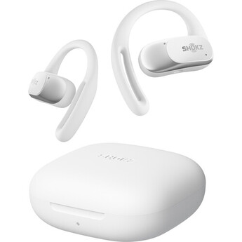 SHOKZ OpenFit Air True Wireless Open-Ear Headphones (White) — thumbnail 2