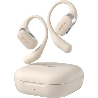 SHOKZ OpenFit Open-Ear True Wireless Earbuds (Beige) — thumbnail 5