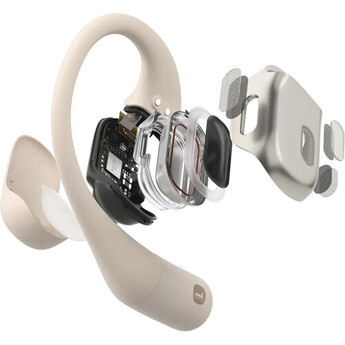 SHOKZ OpenFit Open-Ear True Wireless Earbuds (Beige) — thumbnail 6
