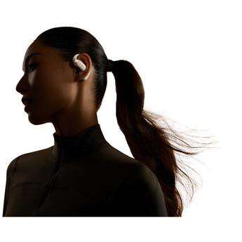 SHOKZ OpenFit 2 True Wireless Open-Ear Headphones (Beige) — thumbnail 4