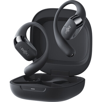 SHOKZ OpenFit 2+ True Wireless Open-Ear Headphones (Black)