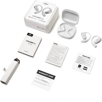 SHOKZ OpenFit 2+ True Wireless Open-Ear Headphones (Gray) — thumbnail 3