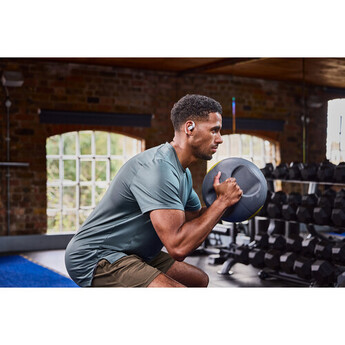SHOKZ OpenFit 2+ True Wireless Open-Ear Headphones (Gray) — thumbnail 8