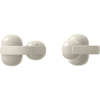 Sony LinkBuds Clip True Wireless Noise-Canceling Open Earbuds (Greige) — thumbnail 5
