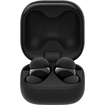 Sony LinkBuds Fit True Wireless Noise-Canceling Earbuds (Black) — thumbnail 2