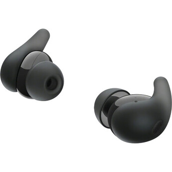 Sony LinkBuds Fit True Wireless Noise-Canceling Earbuds (Black) — thumbnail 3