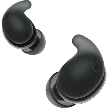 Sony LinkBuds Fit True Wireless Noise-Canceling Earbuds (Black) — thumbnail 4