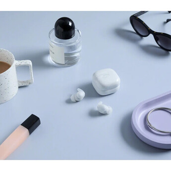 Sony LinkBuds Fit True Wireless Noise-Canceling Earbuds (White) — thumbnail 8