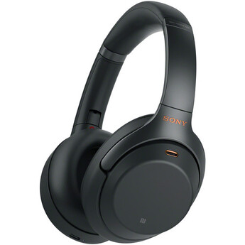 Sony WH-1000XM3 Wireless Noise-Canceling Over-Ear Headphones (Black)