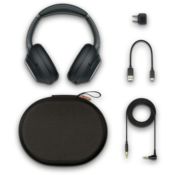 Sony WH-1000XM3 Wireless Noise-Canceling Over-Ear Headphones (Black) — thumbnail 11