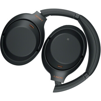 Sony WH-1000XM3 Wireless Noise-Canceling Over-Ear Headphones (Black) — thumbnail 4