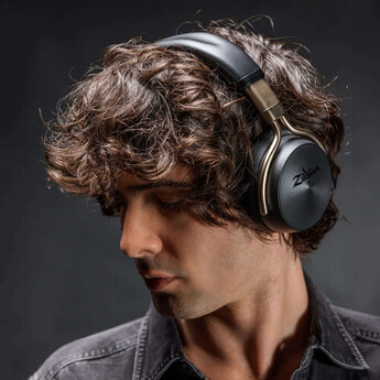 zildjian ALCHEM-E Perfect Tune Wireless Over-Ear Closed-Back Headphones (Black) — thumbnail 8
