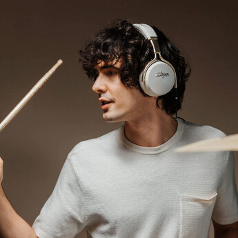 zildjian ALCHEM-E Perfect Tune Wireless Over-Ear Closed-Back Headphones (Sandstorm) — thumbnail 4
