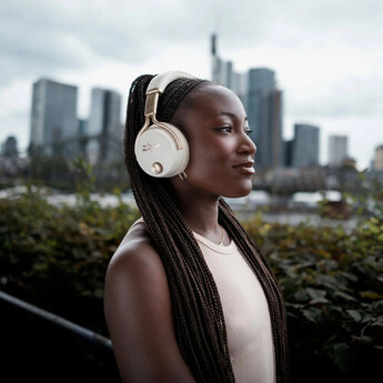 zildjian ALCHEM-E Perfect Tune Wireless Over-Ear Closed-Back Headphones (Sandstorm) — thumbnail 5