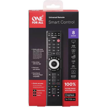 One For All Smart Control 8 Universal Remote — thumbnail 4