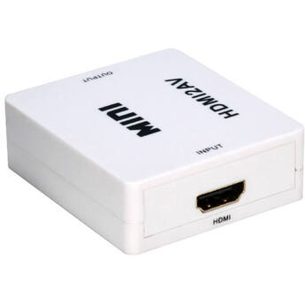 QVS HDMI to Composite Video & Stereo Audio Converter