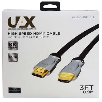 UAX 3ft 8K HDMI Cable — thumbnail 4