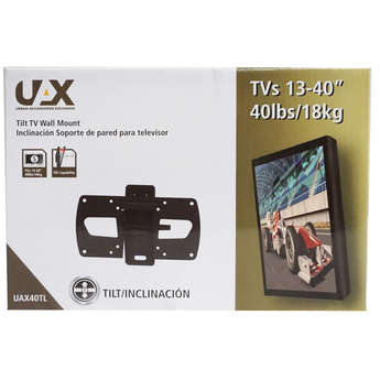 UAX 13 inch - 40 inch Tilt TV Mount