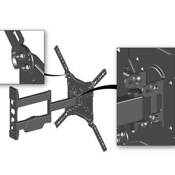 UAX 23 inch - 60 inch Full Motion TV Mount — thumbnail 3