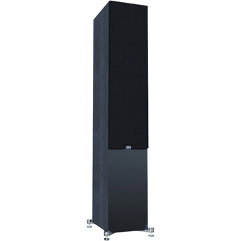 Elac Debut 3.0 DF63 Floorstanding 3-Way Speaker (Black, Single)