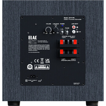 Elac Debut 3.0 DS103 10" 100W Subwoofer — thumbnail 4