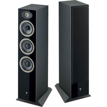 Focal Theva No. 2 3-Way Floor-Standing Speaker (Each) - Black Lacquer