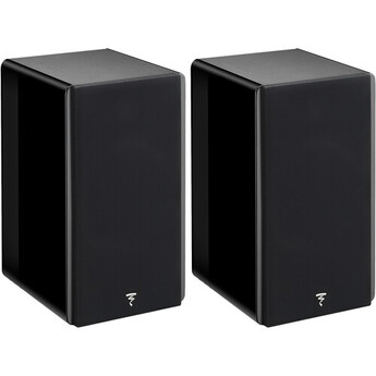 Focal Vestia N°1 2-Way Bookshelf Speaker (High-Gloss Black, Pair)