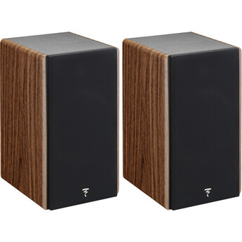 Focal Vestia N°1 2-Way Bookshelf Speaker (Dark Wood, Pair)