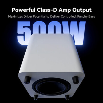 Fosi Audio SW10 10" 500W Active Subwoofer — thumbnail 7