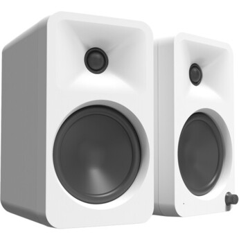 Kanto living Ren 2-Way Active Wireless Bookshelf Speakers (Pair, Matte White)