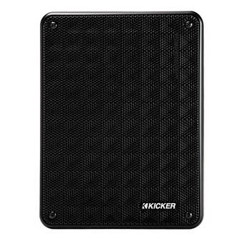 Kicker KB6 Outdoor/Indoor Speakers - Black — thumbnail 2