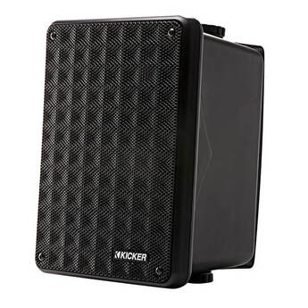 Kicker KB6 Outdoor/Indoor Speakers - Black — thumbnail 3