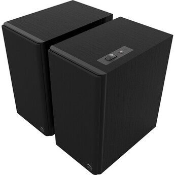 Klipsch The Sevens Powered Bookshelf Speakers -Pair (Ebony) — thumbnail 4