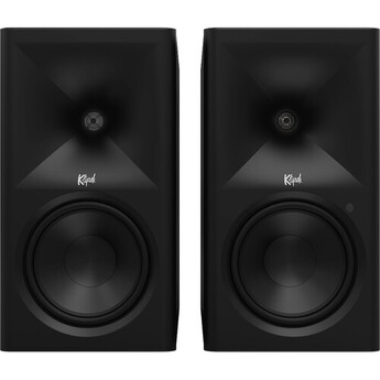 Klipsch The Sevens Powered Bookshelf Speakers -Pair (Ebony) — thumbnail 5
