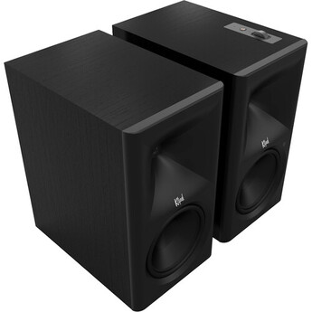 Klipsch The Sevens Powered Bookshelf Speakers -Pair (Ebony) — thumbnail 6