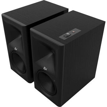 Klipsch The Sevens Powered Bookshelf Speakers -Pair (Ebony) — thumbnail 7