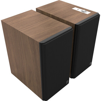 Klipsch The Sevens Powered Bookshelf Speakers -Pair (Walnut0 — thumbnail 3