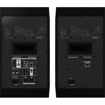Klipsch The Nines Powered Bookshelf Speakers -Pair (Ebony) — thumbnail 2