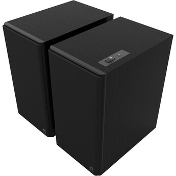 Klipsch The Nines Powered Bookshelf Speakers -Pair (Ebony) — thumbnail 4