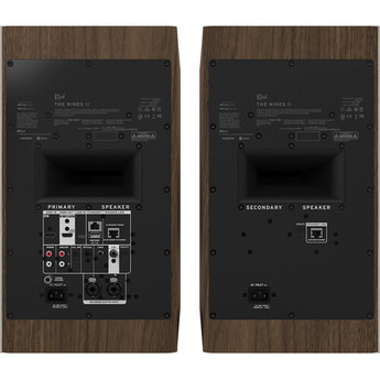 Klipsch The Nines Powered Bookshelf Speakers -Pair (Walnut( — thumbnail 2