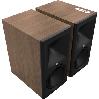 Klipsch The Nines Powered Bookshelf Speakers -Pair (Walnut( — thumbnail 6
