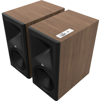 Klipsch The Nines Powered Bookshelf Speakers -Pair (Walnut( — thumbnail 7
