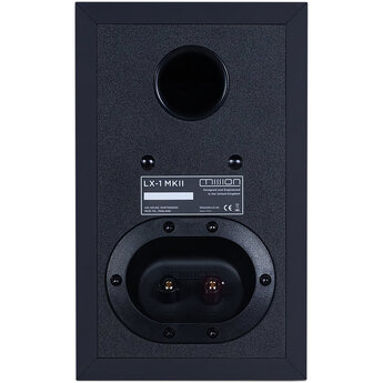MISSION LX-1 MKII 2-Way Bookshelf Speaker - Lux Black — thumbnail 7